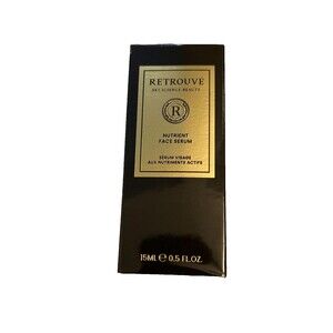 Retrouve Nutrient Face Serum Anti Aging Brightness 0.5 fl oz/15 ml Sealed in Box